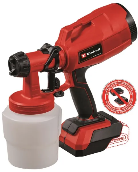 Einhell TC-SY 18/60 Li akku malersprøjte 18 volt u/batteri og lader